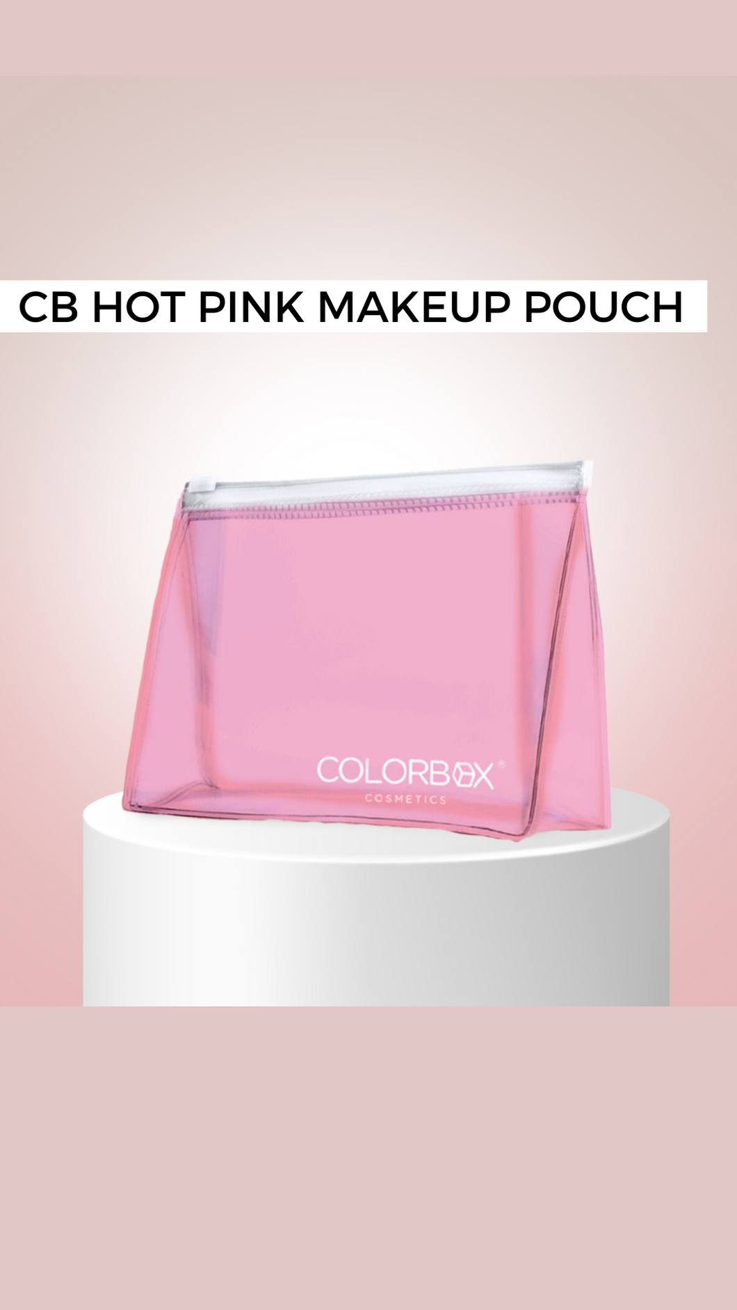 CB Pink Makeup Pouch